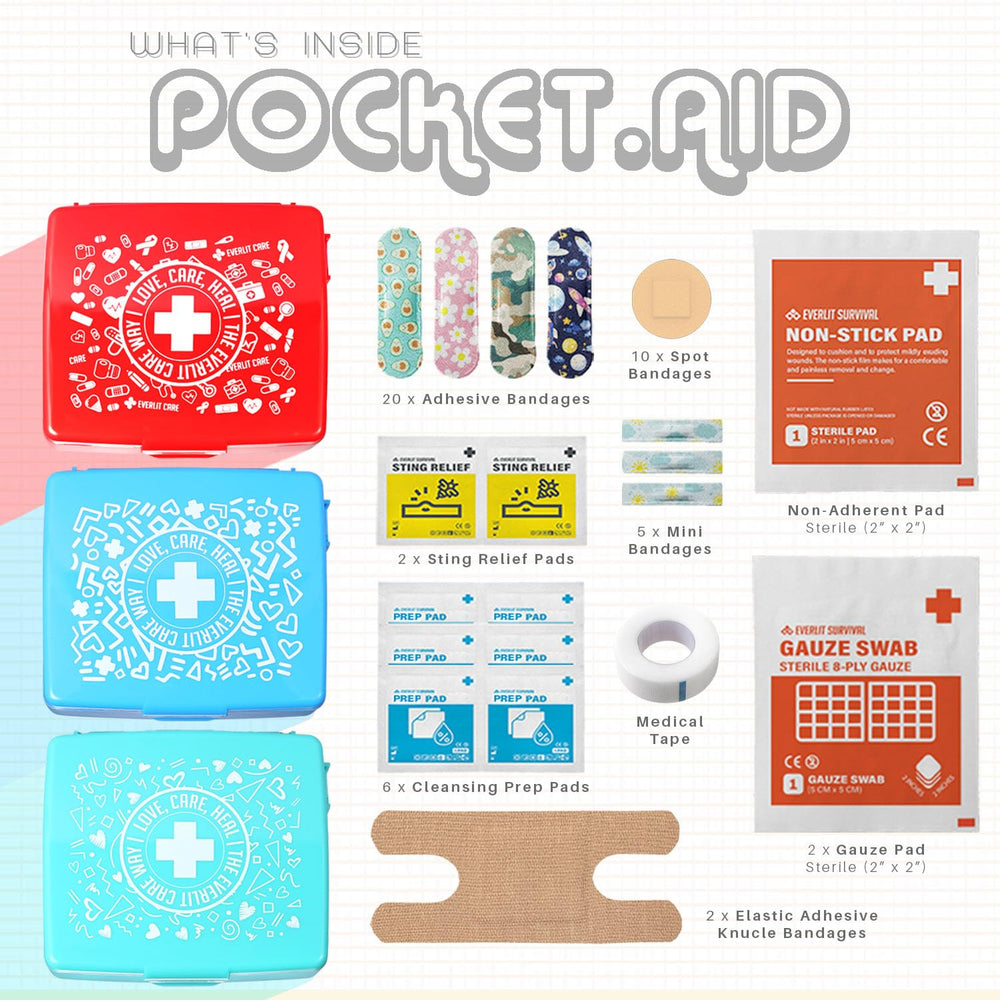 EVERLIT CARE PocketAid with D-ring slot for on the go access
