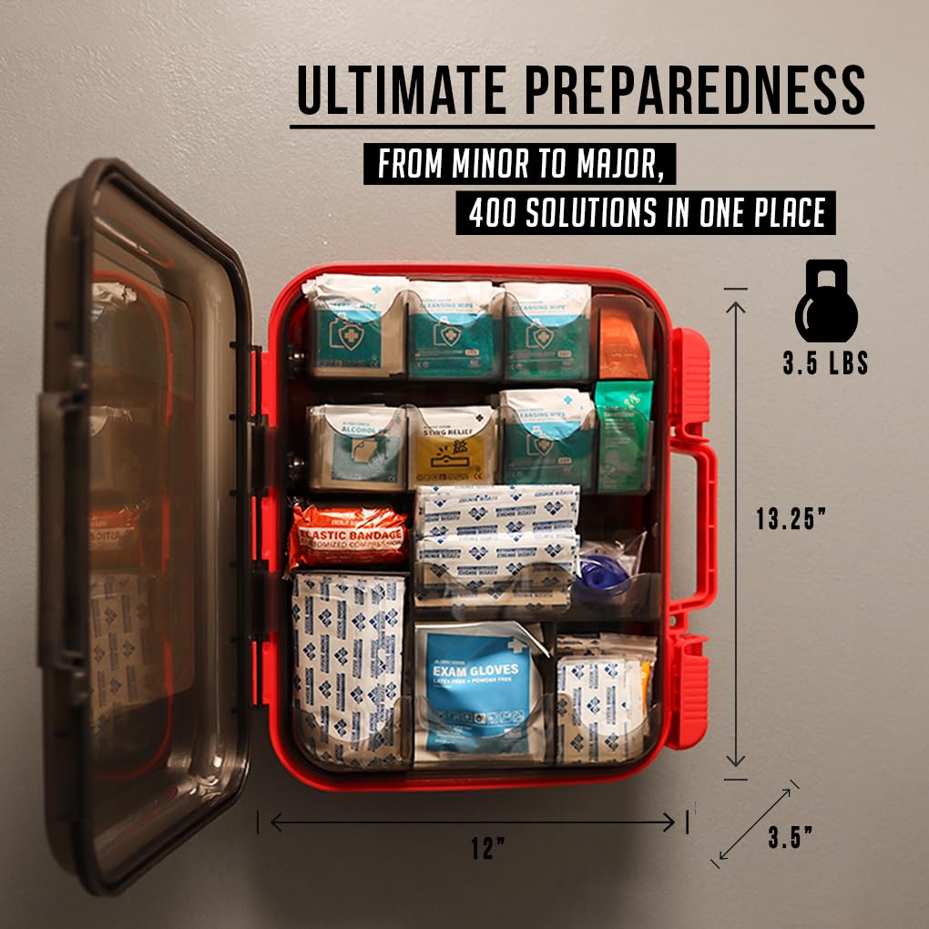 EVERLIT First Aid Kit professional use in offices, warehouses, and cars