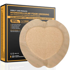 EVERLIT Sacrum Foam Dressing packaging highlights sterile, ready-to-use wound care.