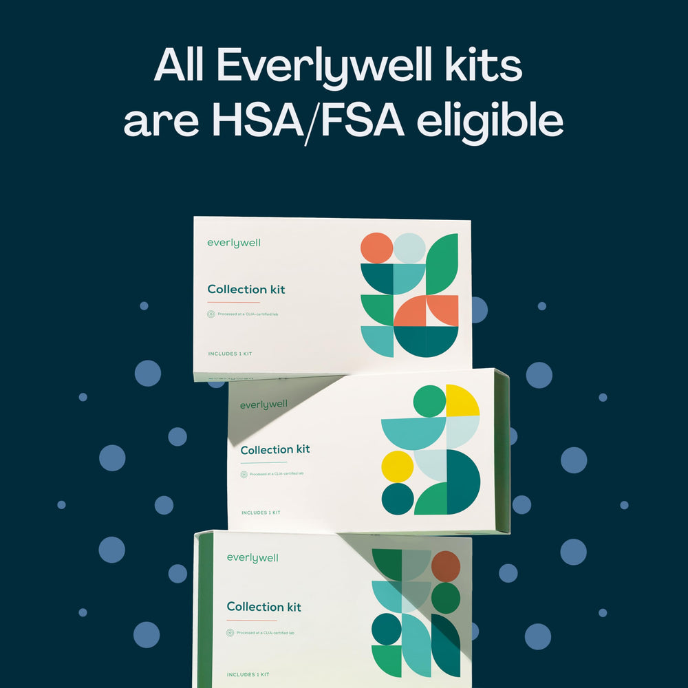 Everlywell Men's Health Test instruction booklet included in kit.