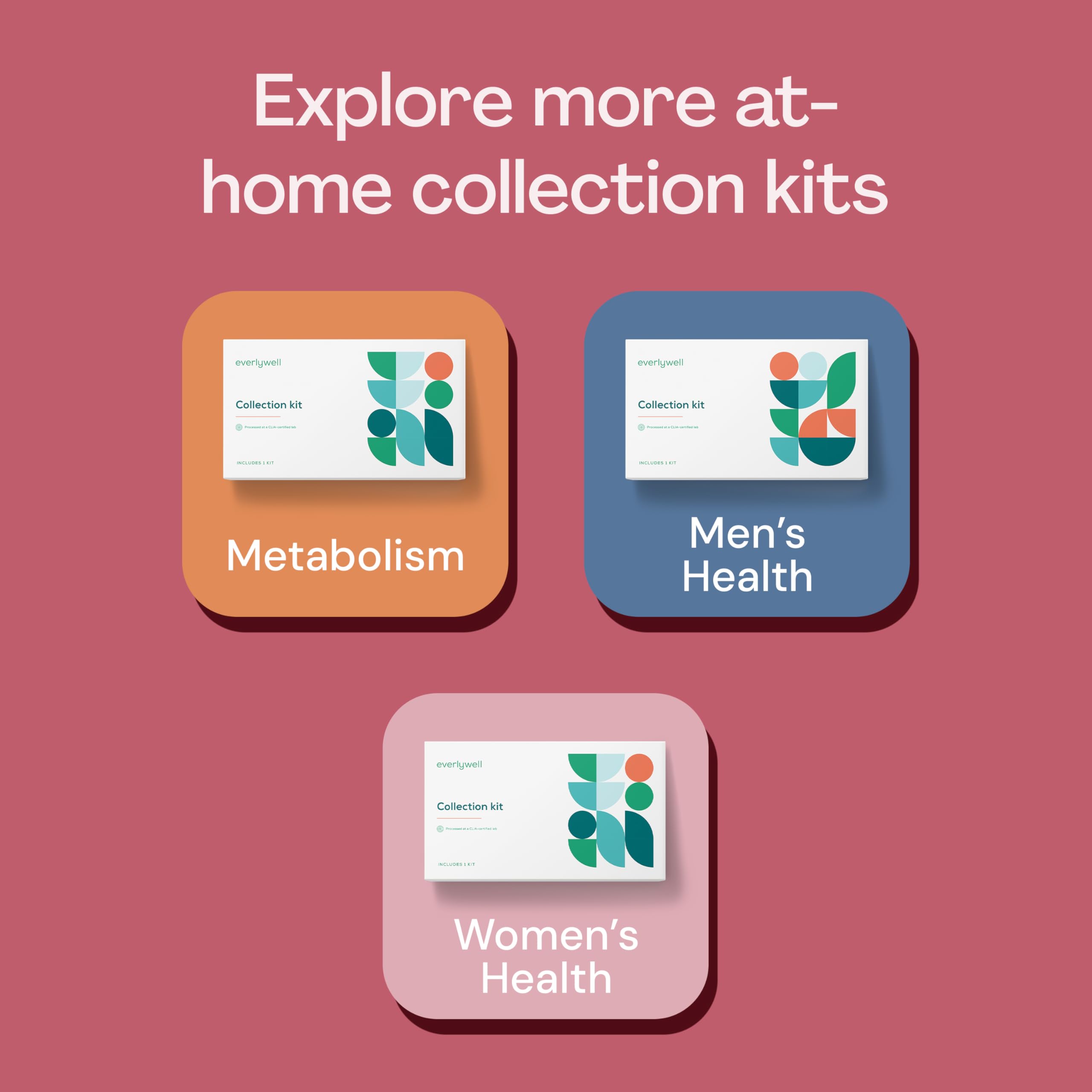 Everlywell packaging with simple instructions for setup.