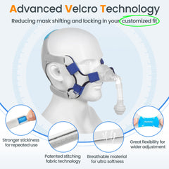 Everness breathable headgear material supports long nights with gentle stretch