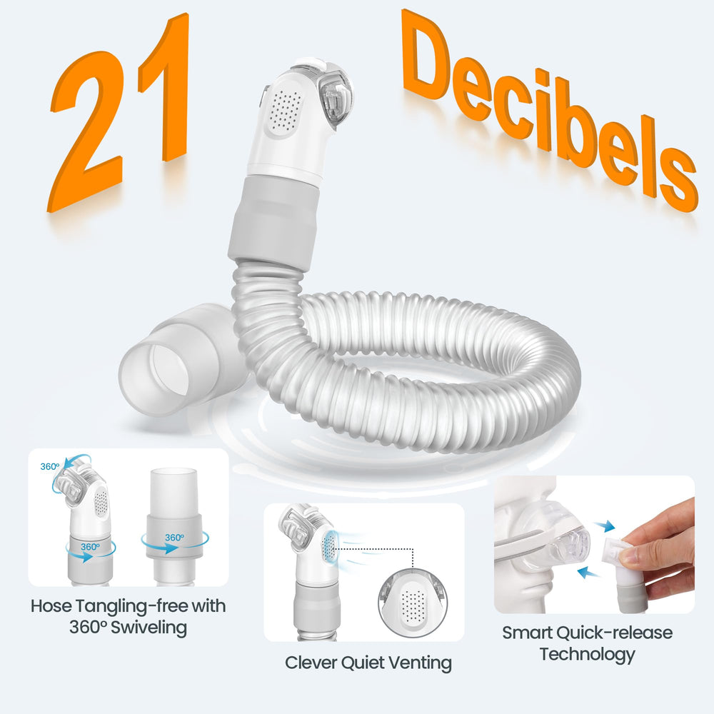 Everness n20 quick-release tube facilitates easy weekly cleaning and replacement.