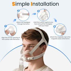 Heavy-duty materials resist deformation, reducing readjustments with Everness headgear.