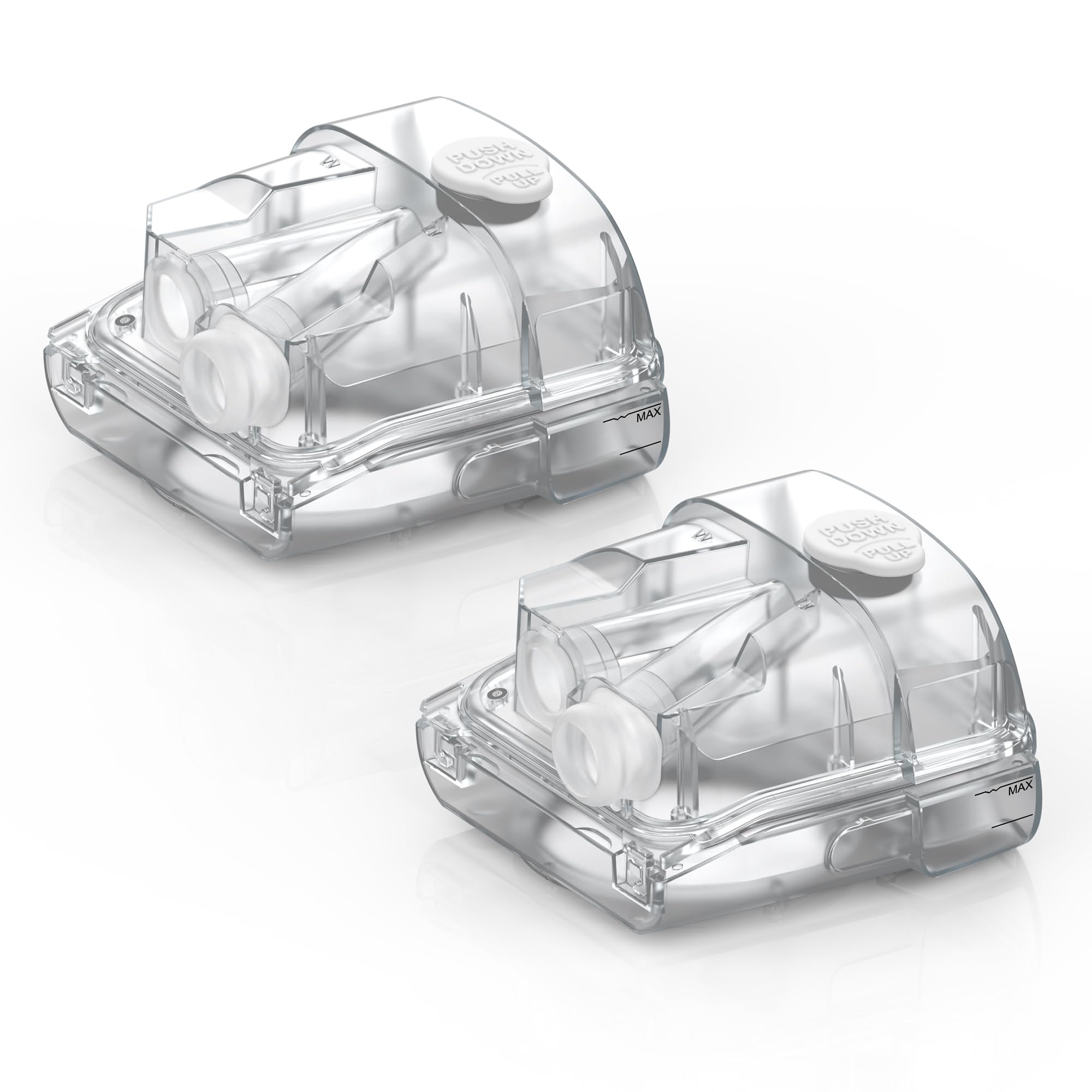 Everness water chamber for Airsense 11 top-fill demonstrates easier refills and stable humidity.
