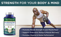 EverStrong Blue in an active lifestyle scene for everyday energy.