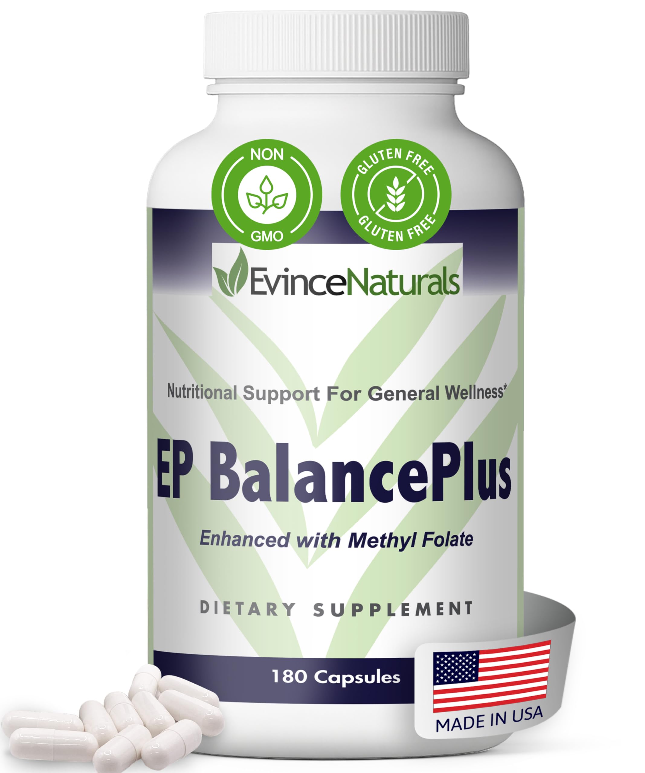 EvinceNaturals EP BalancePlus bottle for daily wellness support