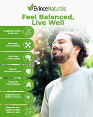 EvinceNaturals EP BalancePlus capsules ready for daily intake