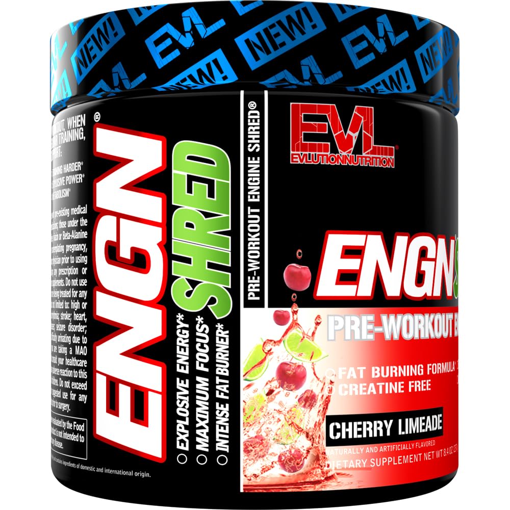EVL ENGN Shred supports nitric oxide pumps during intense sessions.