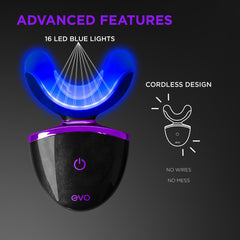 EVO charging travel case powers the kit for travel use.