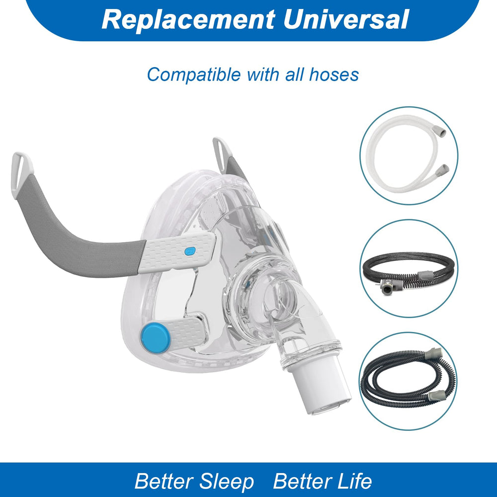 EvoClean soft silicone cushion delivers snug fit and reduced leaks.