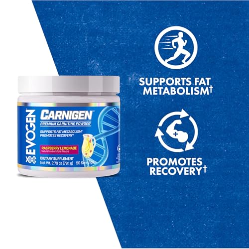 Evogen Carnigen scoop dispensing serving for easy mixing