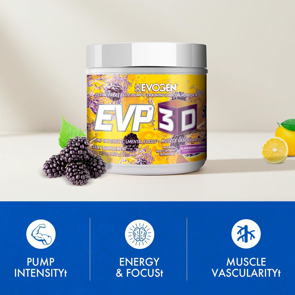 Label close-up highlighting NO3-T and creatine for hydration and volume.