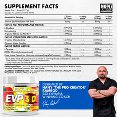 Measuring scoop for Evogen EVP 3D showing precise stimulant‑free dose