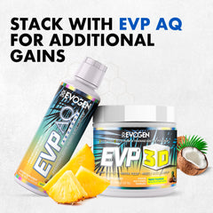 Evogen EVP 3D Tropic Thunder mixed with water in glass.