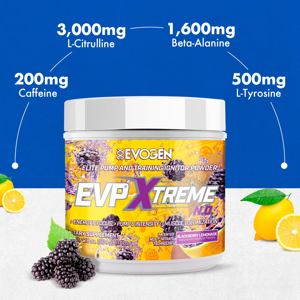 Evogen EVP Xtreme NO gym session with athletes fueling performance.