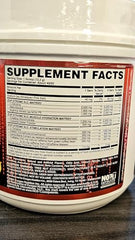 Evogen EVP Xtreme NO label close-up shows clean, premium ingredients.