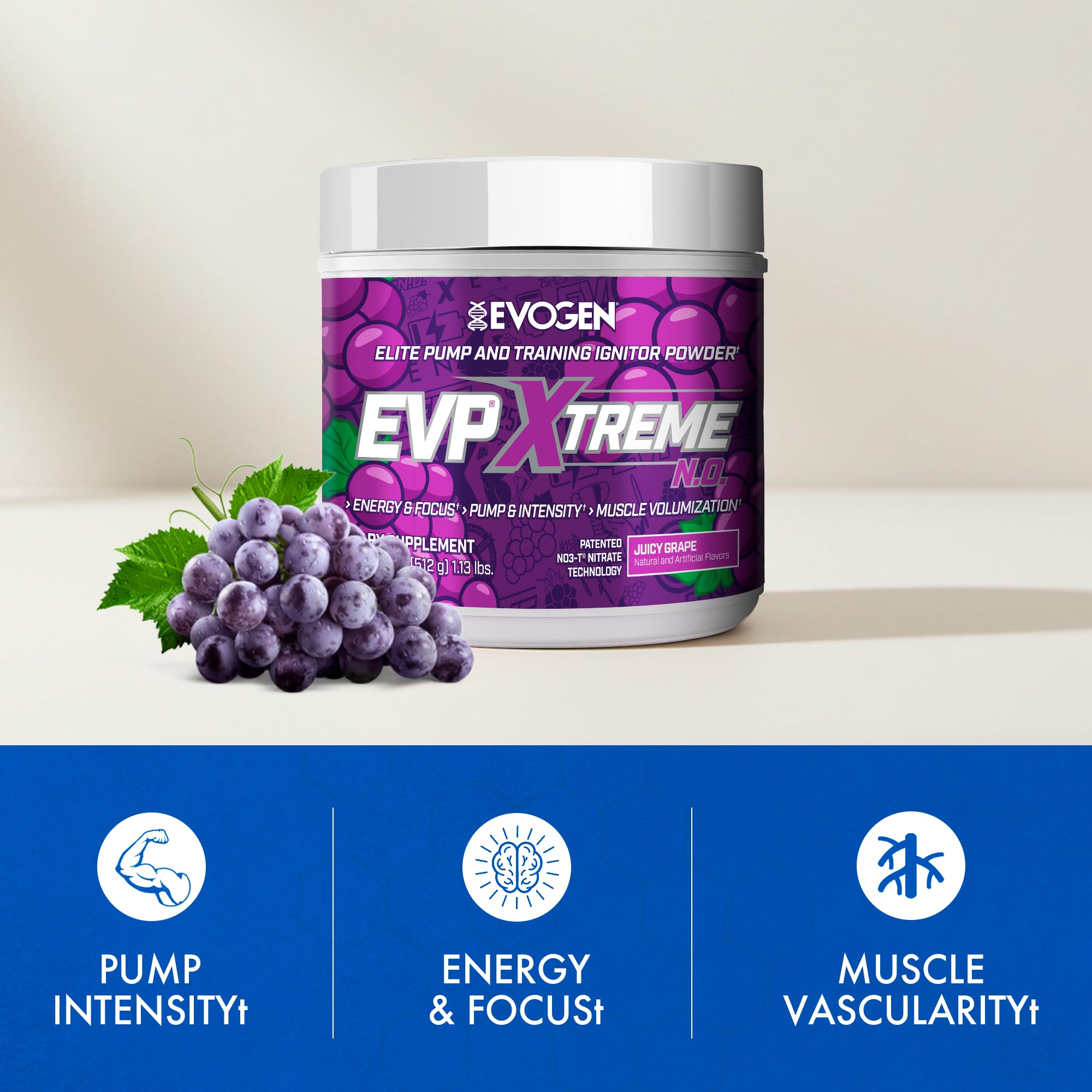 Pure L-Citrulline in EVP 3D enhances endurance and reduces fatigue