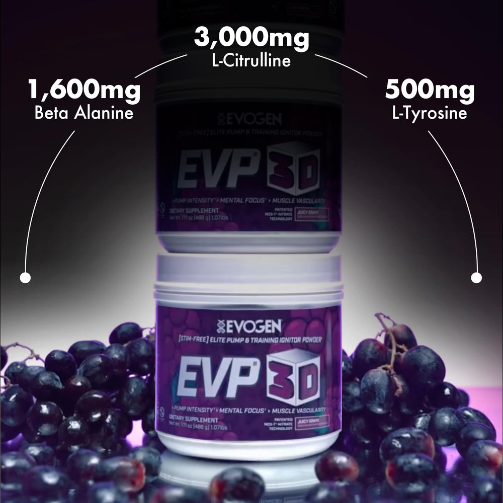 Creatine and coconut water in EVP 3D aid hydration and volumization