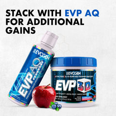 Evogen EVP3D creatine monohydrate with coconut water blend for hydration during training.