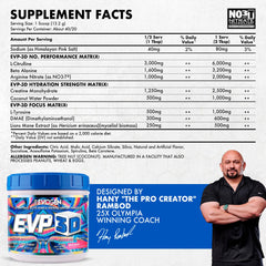 Evogen EVP3D pour scoop, convenient serving for steady energy.
