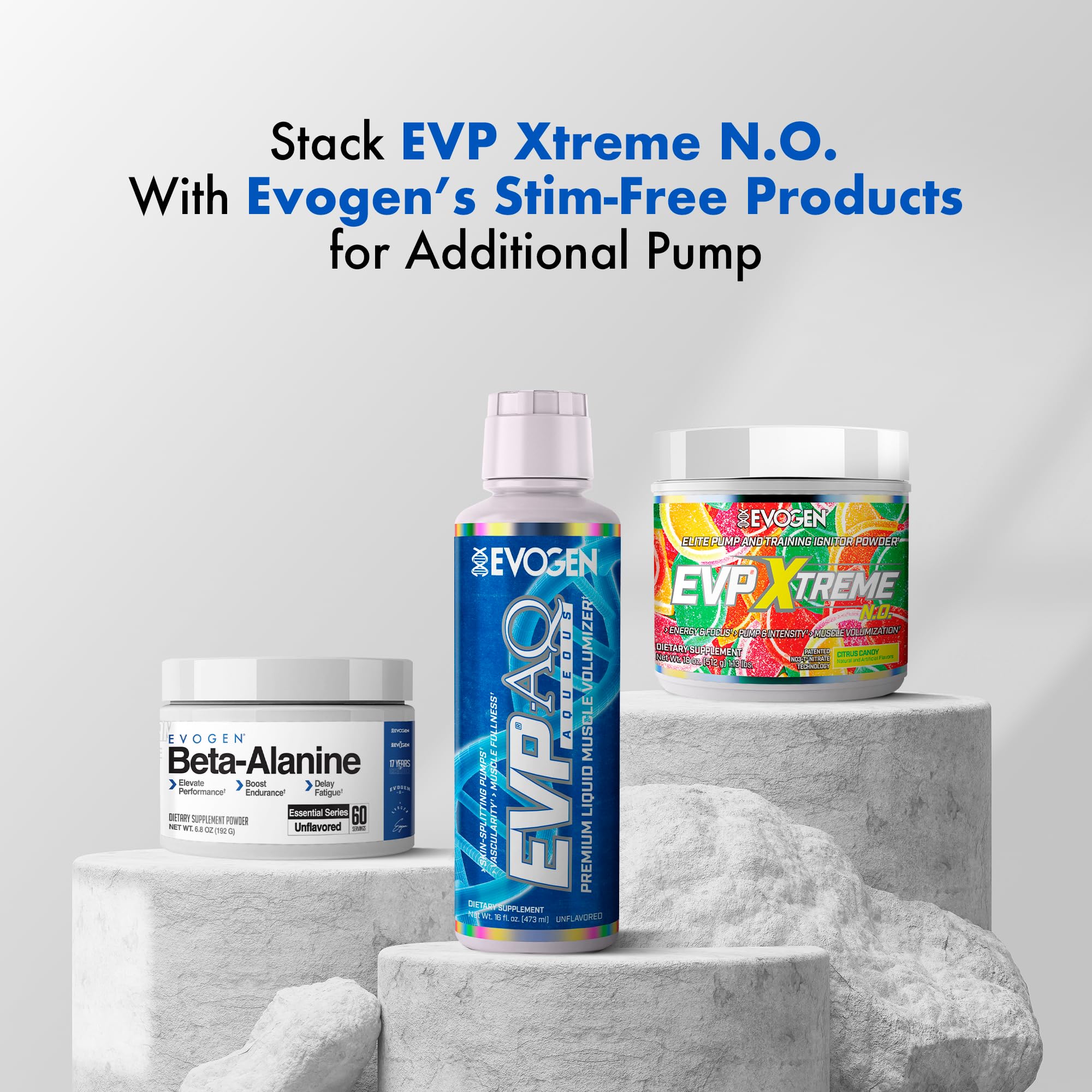 Bottle on a gym shelf conveying availability and easy access to EVP Xtreme NO.
