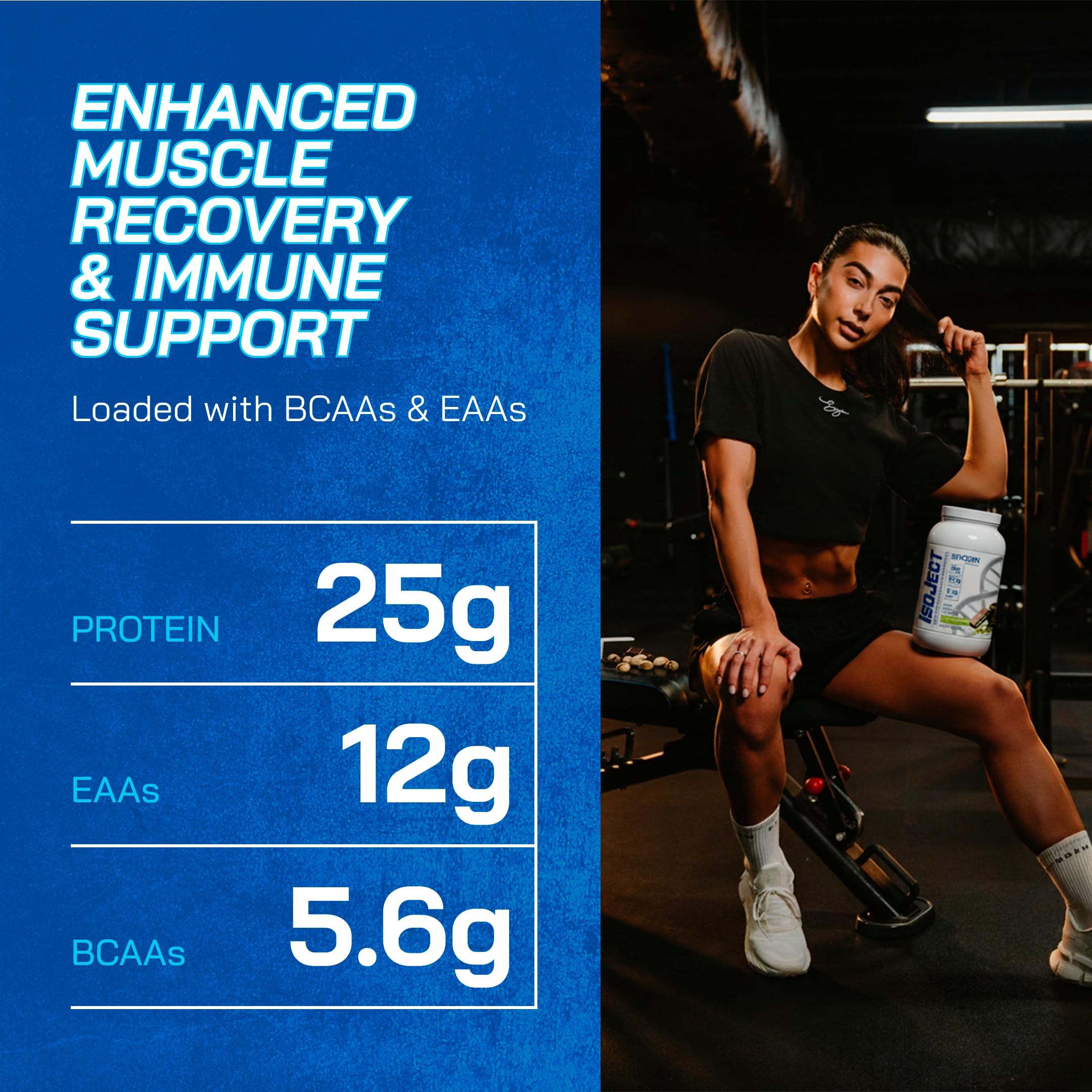 Evogen Isoject with BCAAs and EAAs for enhanced recovery and performance