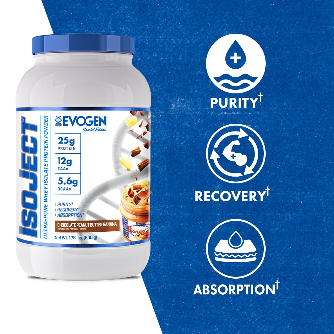 Evogen Isoject protein shake glass ready-to-drink after training