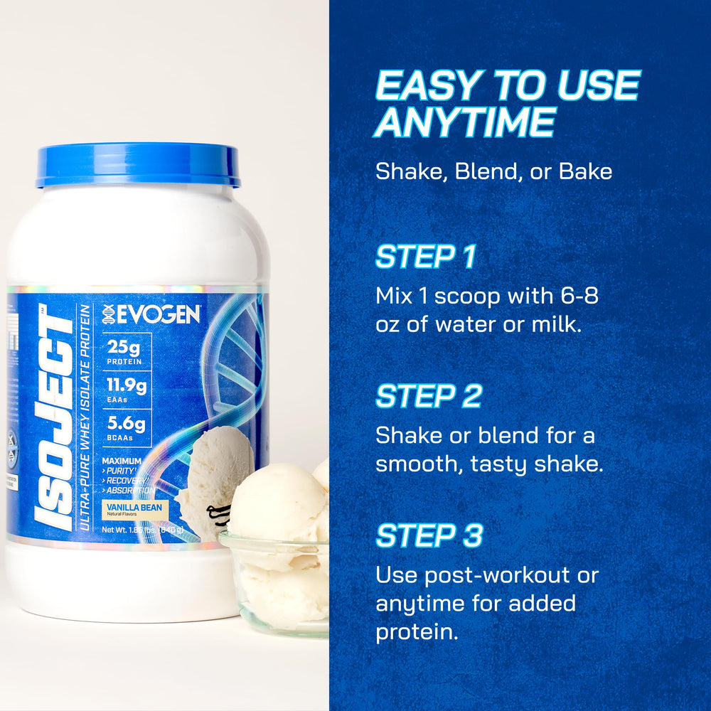 Bottle beside measuring cup showing convenient at-home mixing and usage.