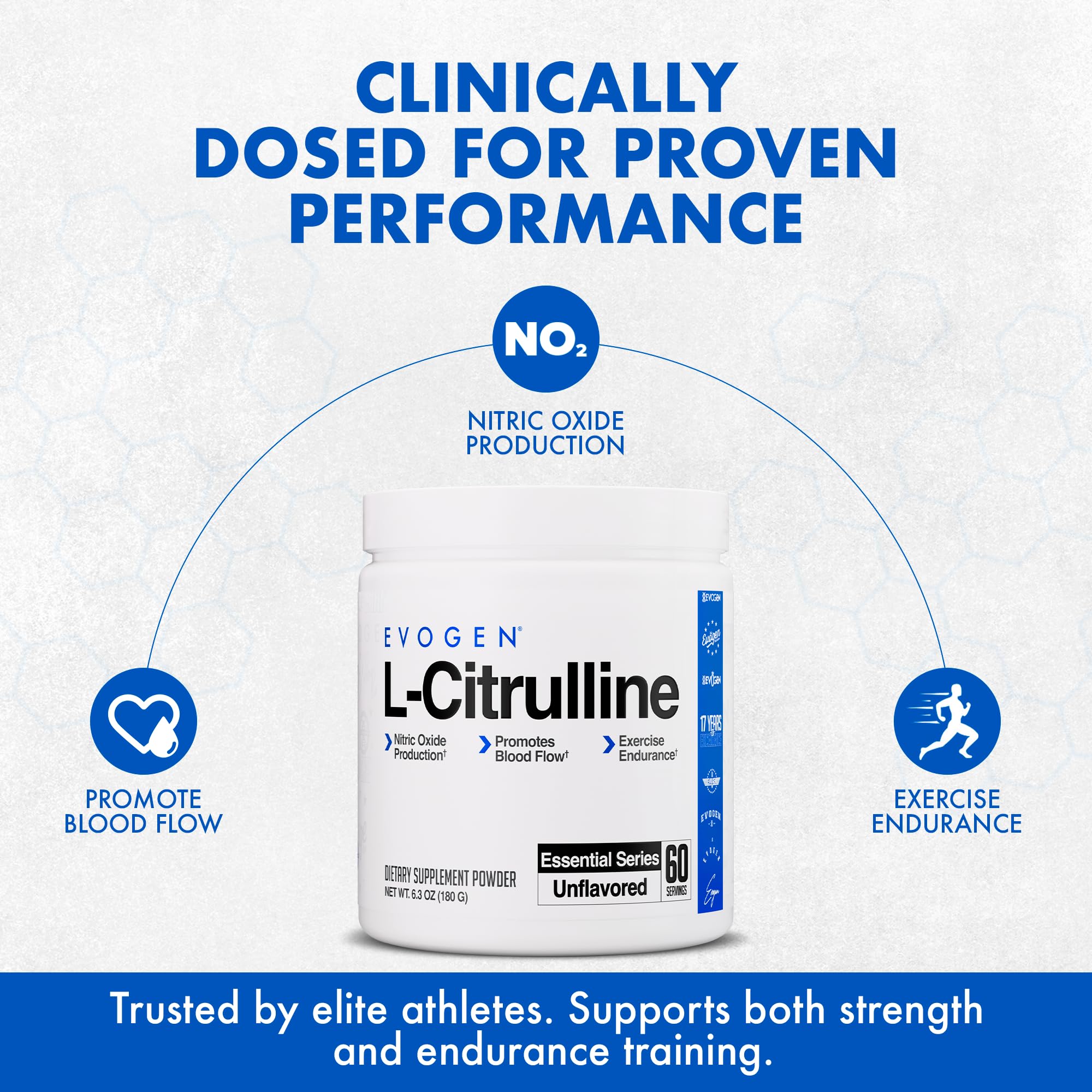 Evogen L-Citrulline powder scoop portion for a serving