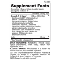 Lifestyle scene with Evogen Probiotic D.R. 30 during a healthy routine