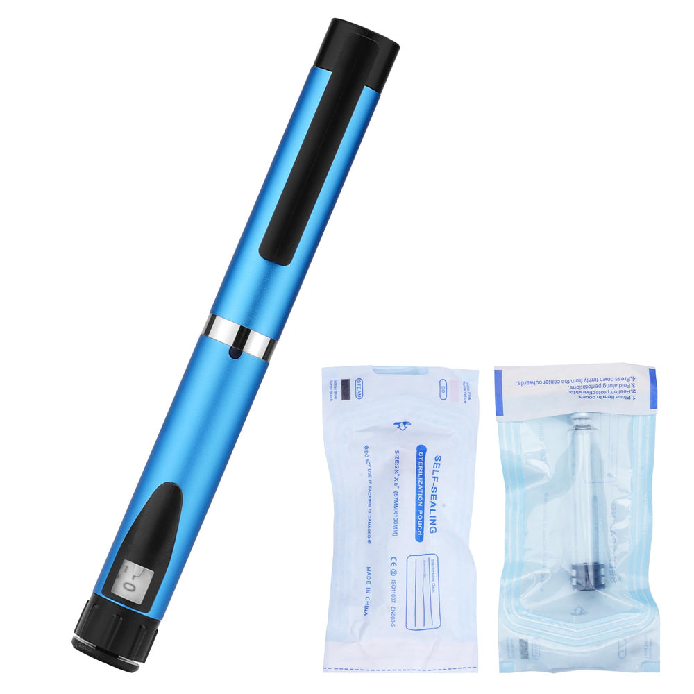 EvoLabTech 60-unit pen injector front view showing precise dosing control