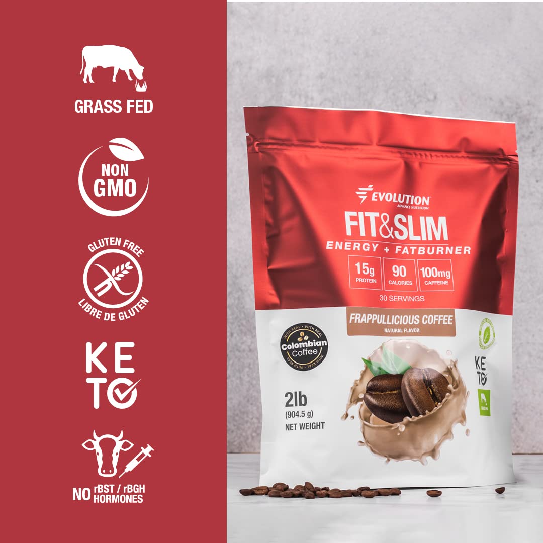 Evolution Advance Frappullicious Coffee powder demonstrates rich flavor for morning coffee or smoothies.