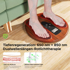 Exbushwren ergonomic soles fit diverse feet for targeted relaxation.