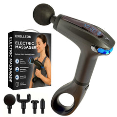 EXELLEON Massage Gun Deep Tissue focus for post-workout relief.