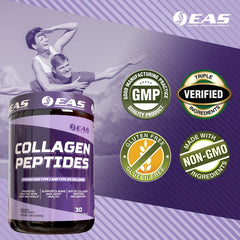 Experimental and Applied Sciences collagen powder on spoon, unflavored and versatile for beverages.