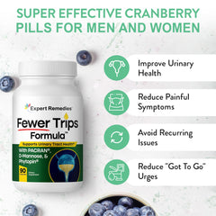 Expert Remedies Fewer Trips Formula vitamin C zinc bottle label