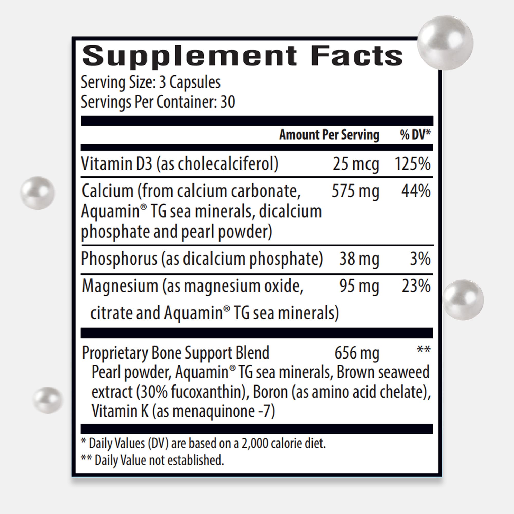 Vitamin D3 and K2 with magnesium support balanced mineral intake