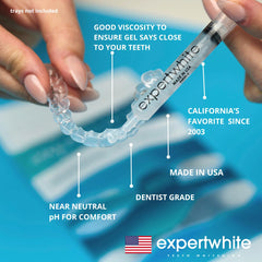Expertwhite 4x3cc refill syringes for accurate, controlled whitening sessions