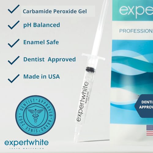Expertwhite USA-made whitening gel for at-home use.