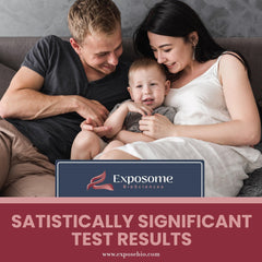 Exposome BioSciences home test kit readout window for fast results.
