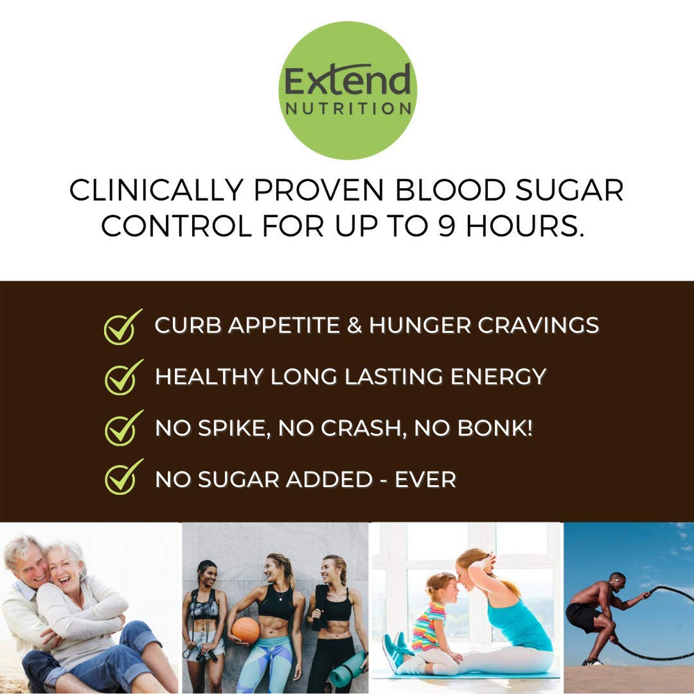 Extend Bar served between meals for hunger control on the move