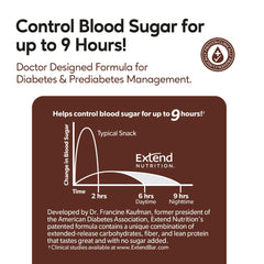 Extend Bar ready-to-eat snack ideal for breakfast or post-workout.