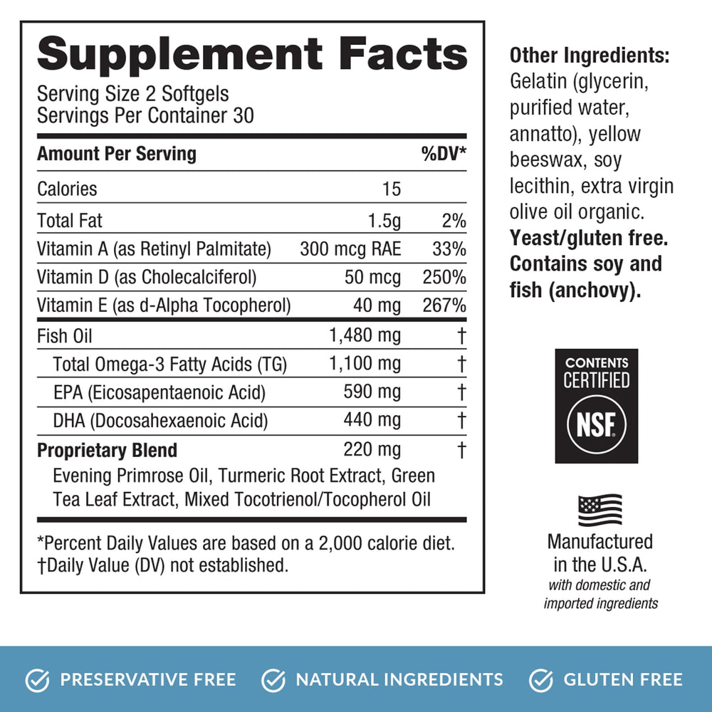 EyePromise Green tea extract panel indicating antioxidant support in the EZ Tears formula.