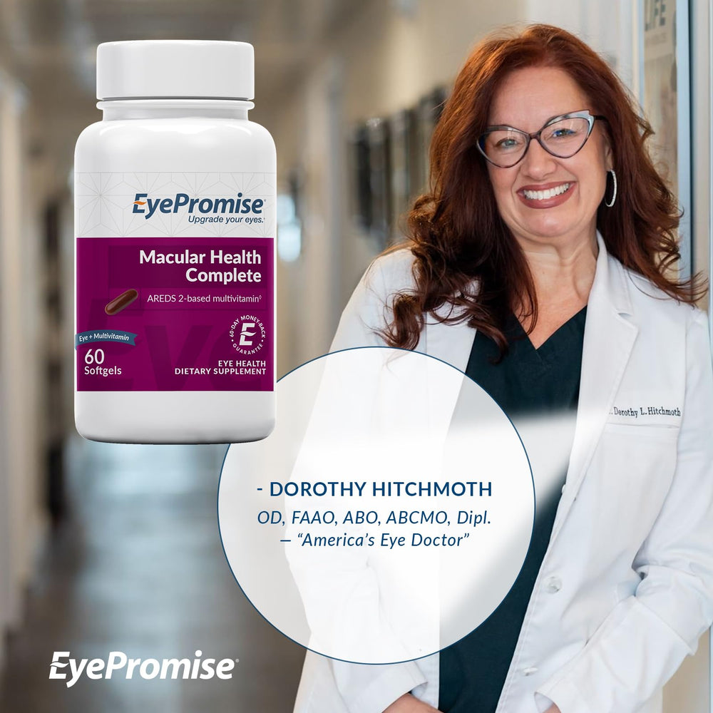 EyePromise Macular Health Complete AREDS2-inspired formula for macular support