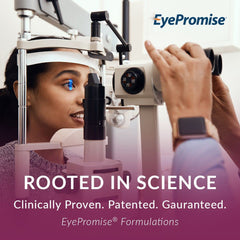 EyePromise Macular Health Complete label highlights zeaxanthin and lutein content
