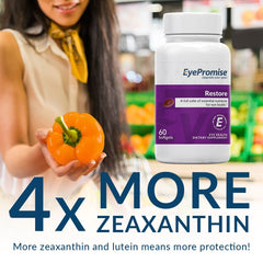 EyePromise Restore lifestyle shot implying relaxed focus and comfort.