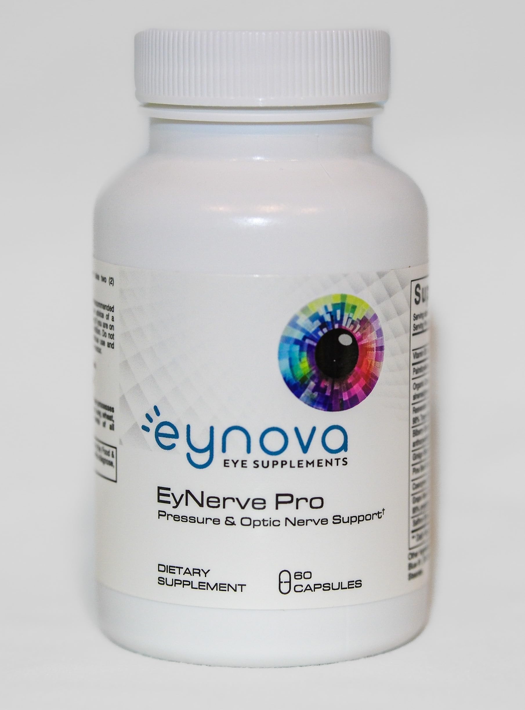 Eynova EyNerve Pro bottle-on-surface suggests on-the-go consistency.
