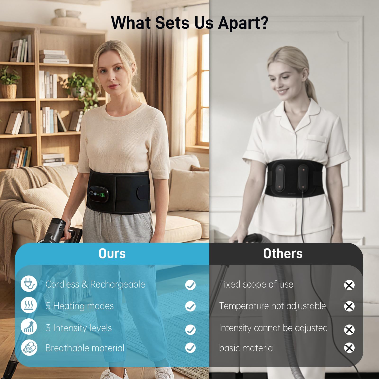 Eyomo safety lock prevents accidental activation during movement.