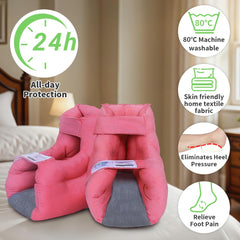 EZ Assistive heel protector adjustable straps secure a stable fit for daily wear.